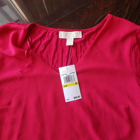 Michael Kors "Raspberry" Blouse - Picture 3 of 3
